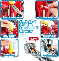 Kids Toys for 3 4 5 6 7 Years Old Boys, 15″ Large Tow Truck Toy,Friction Powered