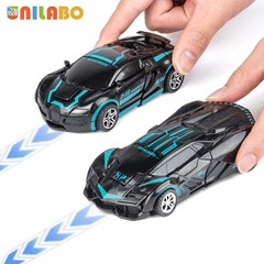 Transformable Robot Sports Car Toy Educational Kids Gift Colorful Play Fun