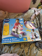 VTech Prance and Rock Learning Unicorn 12 to 36 Months New Rocker Ride On Horse