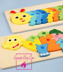 3D Wood Puzzles ~ Children’s or Toddler ~ Montessori ~ 8 Animal Designs