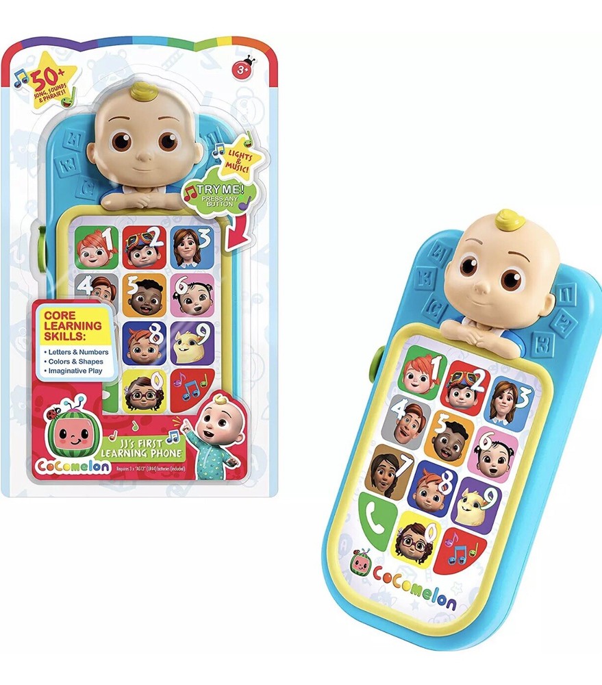 Cocomelon JJ’s First Learning Toy Phone with Lights Sounds Music Brand NEW 2021