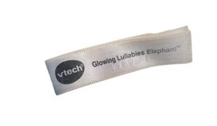 Vtech Glowing Lullabies Elephant Blue Soft Plush Soother Color Changing