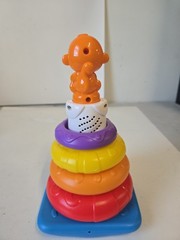 VTech Stack and Sings. Talking Singing Interactive Monkey Rings Vtech Tested Jh