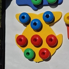 Lakeshore Learning My First Pegboard Set DD645 Complete Preowned Toddler Toy