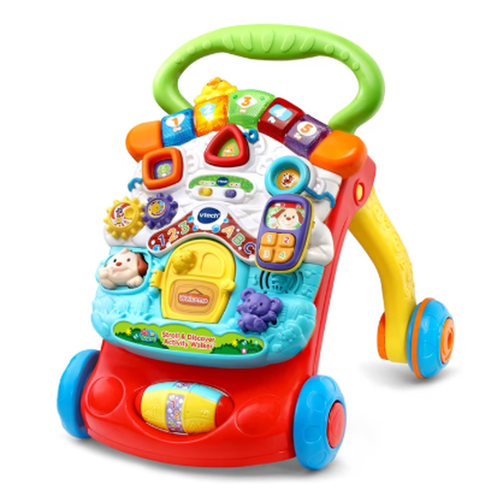 VTech Stroll & Discover Activity Walker with Accessories, Baby and Toddler Toys