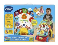 VTech Stroll & Discover Activity Walker with Accessories, Baby and Toddler Toys