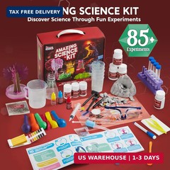 Klever Kits Amazing Science Kits- 85+ Experiments Educational Toys, STEM Activit