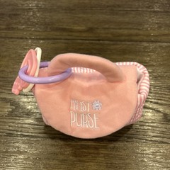 Little Me Baby Toy My First Purse Set Pink Accessories Rattle Teether Crinkle