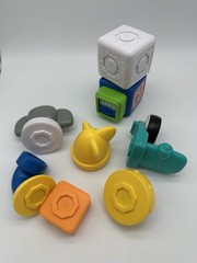 Lot of 8 Baby Einstein Connectables STEAM Learning Magnetic Blocks Replacement