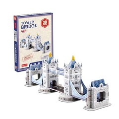 Cubic Fan Tower Bridge Mini Model 3D Puzzle Paper Craft S3010h for Kidsfrom JP