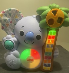 Fisher Price Linkimals Counting Koala Baby Learning Toy Interactive Toy Tested