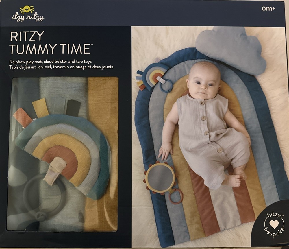 Itzy Ritzy Bitzy Bespoke Ritzy Tummy Time™ Cottage Play Mat NEW IN BOX