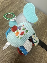 Eric Carle Elephant On-the-Go Developmental Activity Toy Crinkle Teether Sensory
