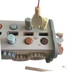 Wooden Montessori Toys Toddler Hammering Pounding Music Xylophone Elephant