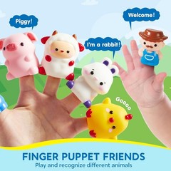 Toddler Farm Train Learning Set – 9 Animals, Counting & Sorting Adventures