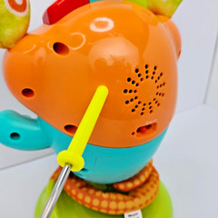 Fisher Price DJ Bouncin’ Beats Learning Toy Sings Dances Records Lights-Up