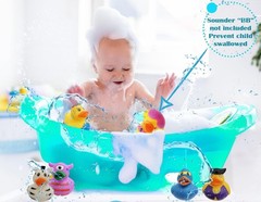 Assorted Vinyl Rubber Duckies – Perfect Party Favors and Bath Toys, 10-Pack