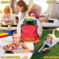 12 Pack Construction Party Favors Mini LCD Writing Tablet for Kids 4.6 Inch Dood