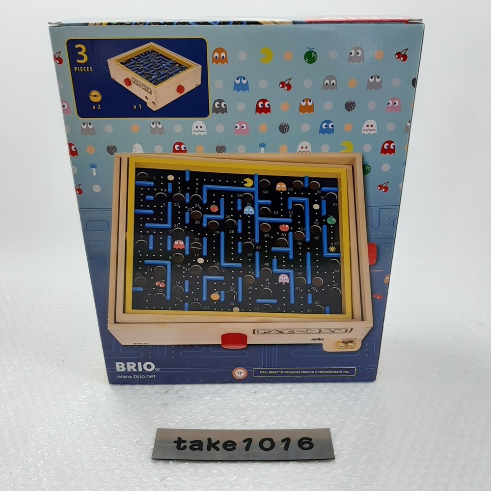 BRIO Labyrinth Game with Pac-Man (34065) for ages 6 and up. [Toy Wooden Toy Game