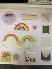 Kiwi Panda Crate “Look With Me” New In Box Ramp Ball Busy Board Wooden Toy