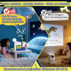 Story Projector for Kids, Educational Story Dream Machine with 32 Stories & 4…