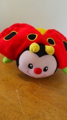 VTech Lady Bug COUNT & HUG Plush Stuffed Baby Songs Shapes Music Crinkle Colors