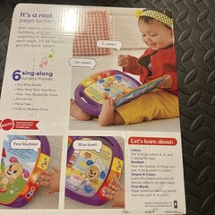 Fisher-Price Laugh & Learn Storybook Rhymes with Lights and Sounds CDH24 NEW