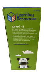 New-Learning Resources Peekaboo Farm Animals Counting Barns Finger Puppets Toys