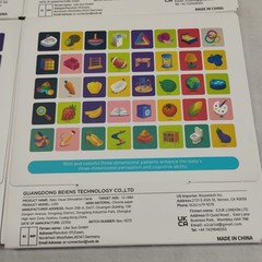 4 sets Visual Stimulus Cards Beiens 0-3 years Teacher Brain Developement Infant