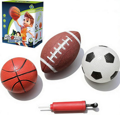 Toddler Balls, Indoor and Outdoor Family Games for Kids, Garden Toys. (Pack o…