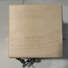 LOVEVERY Wooden Lock Box Latches “The Realist” Montessori Learning Toy 19-21 mos