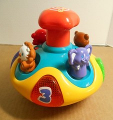 Vtech Spin and Learn Top Animals Numbers Tested and Works O65