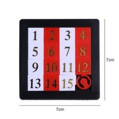 Number Puzzles Toys Sliding Puzzle Moving Sliding Toy Early Educational