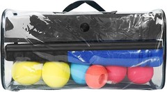Safe Toddler Tball Set – Mini Foam Bat, 5 Balls, Perfect for 1-3 Olds