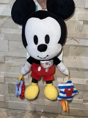 Disney Baby Mickey Mouse On The Go Activity Toy Crinkle Teether NEW