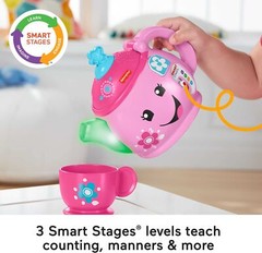 Fisher Price Laugh Learn Sweet Manners Tea Set Interactive Educational Toy