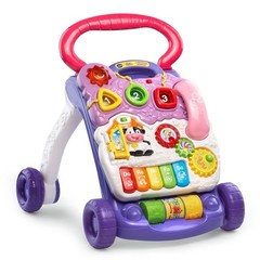 Sit-to-Stand Learning Walker – Educational Toy, Frustration-Free, Lavender Color