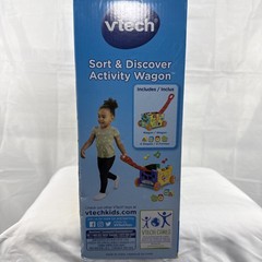 VTech Sort & Discover Activity Wagon with Accessories, Baby and Toddler Toys