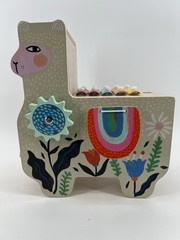 Manhattan Toy Musical Llama Wooden Instrument Activity Toddler Toy w/ Xylophone