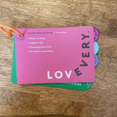 Lovevery The Explorer Play Guide Activity Book 9-10 Months