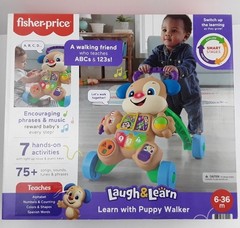 Fisher-Price Laugh and Learn Smart Stages Learn with Puppy Walker 6-36 Month NEW