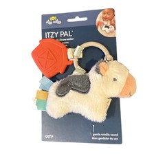New Itzy Baby Cow Lovey Pacifier Pal Farm Themed Infant Necessity Shower Gift