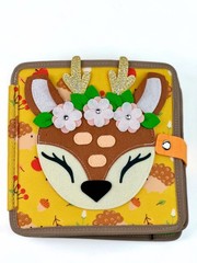 Busy Book Montessori Activity Felt Quiet Book Education Learning Travel Toys