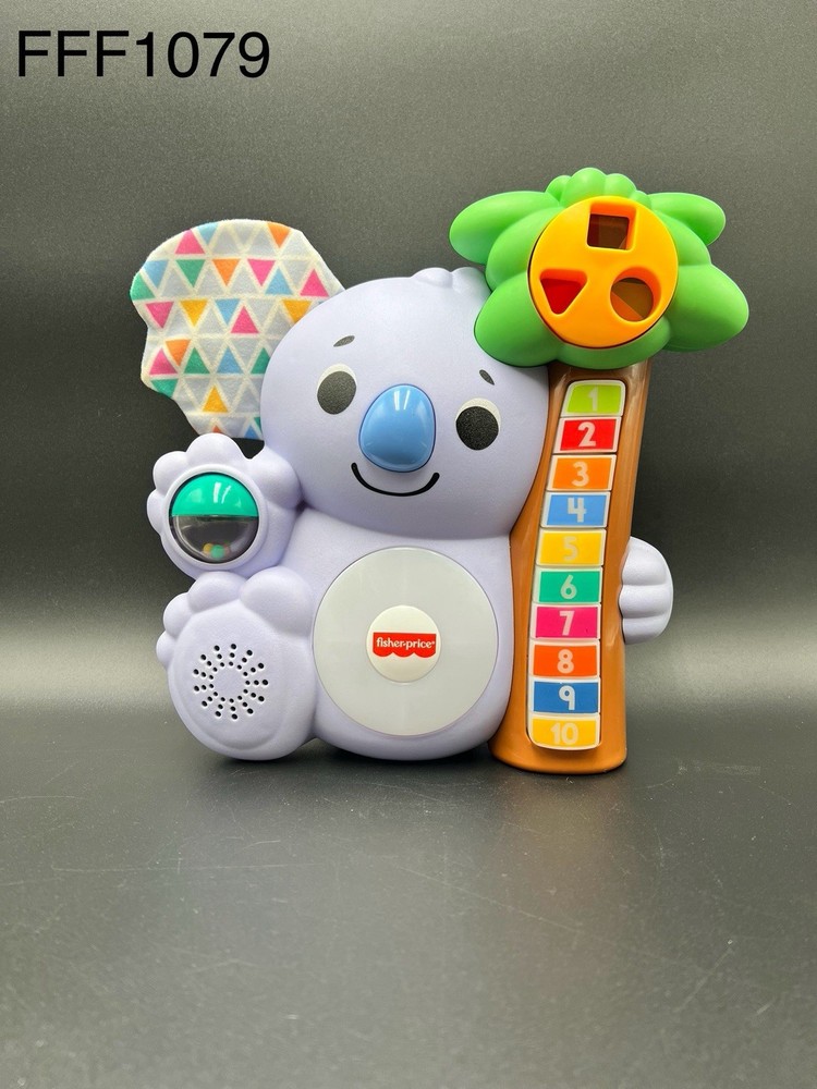 2020 Mattel /Fisher Price Linkimals Counting Koala, Gently Used, Purple