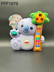2020 Mattel /Fisher Price Linkimals Counting Koala, Gently Used, Purple