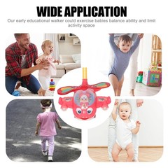 Push Walker with Whistle Lightweight Activity Center for Montessori Inspired …