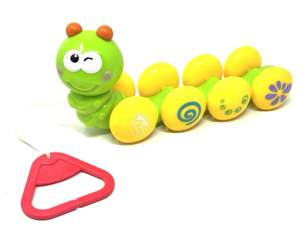 Spark Wiggly Caterpillar Baby Toddler Toy – Encourages walking & crawling