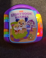 Fisher-Price Laugh and Learn Storybook Rhymes Book with Lights & Sounds Working
