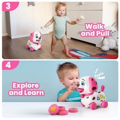 Vahome Puppy Toy for 1 Year Old Girl Gift, Musical Baby Toy 6-12-18 Month, Fi…