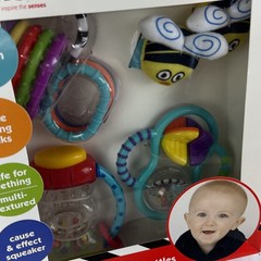 Sassy Baby’s 1st Developmental Rattles 0-18 Months 4 Piece